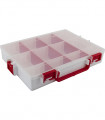 Plastový organizér IDEAL BOX XL - bílá/červená