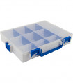 Plastový organizér IDEAL BOX XL - bílá/sv. modrá