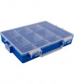 Plastový organizér IDEAL BOX XL - sv. modrá/transparentní